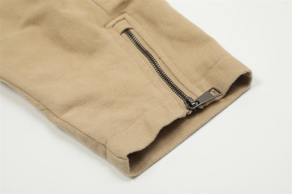 Men's Design Irregular Button Loose Jacket