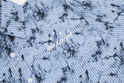 Ink Tie-dyed Short-sleeved Shirt For Men And Women MuddyStock