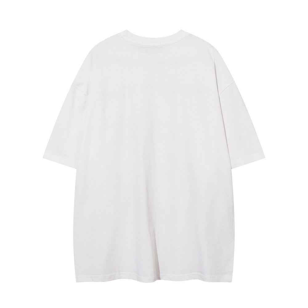 Fashion Cartoon Anime Print Short Sleeve For Men And Women MuddyStock