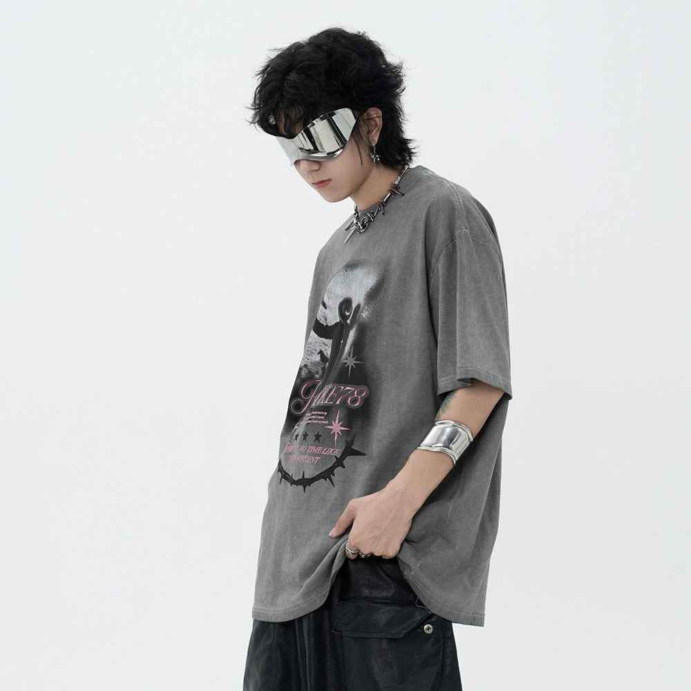 Men's Summer Pure Cotton Half Sleeve T-shirt MuddyStock