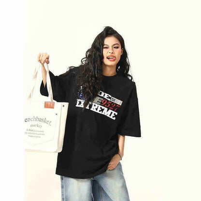 Retro Short-sleeved T-shirt For Women MuddyStock