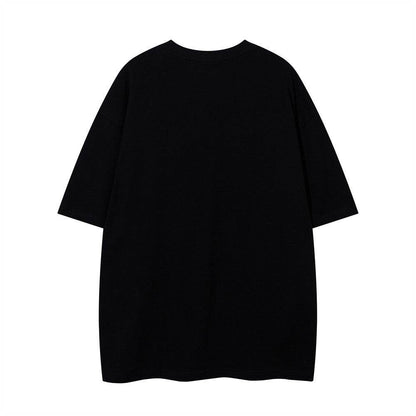 Printed Cotton Short-sleeved T-shirt For Men And Women MuddyStock