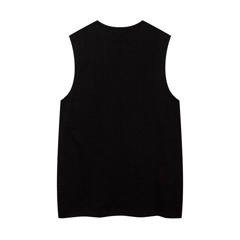 Letter Necklace Round Neck Vest For Men And Women MuddyStock