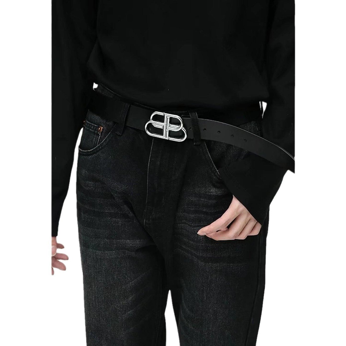 Casual Men's Artistic Straight-leg Pants null
