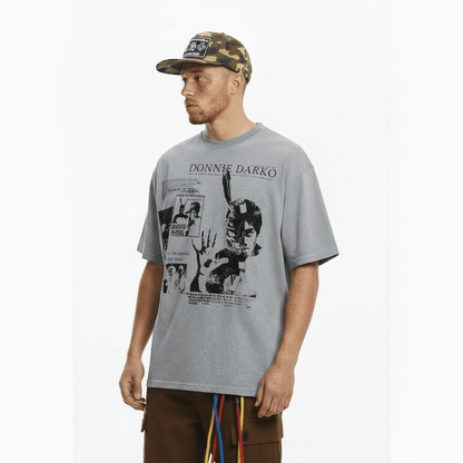 Character printed short sleeved t-shirt for men | MuddyStock Originals