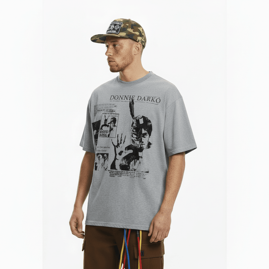 Character printed short sleeved t-shirt for men | MuddyStock Originals