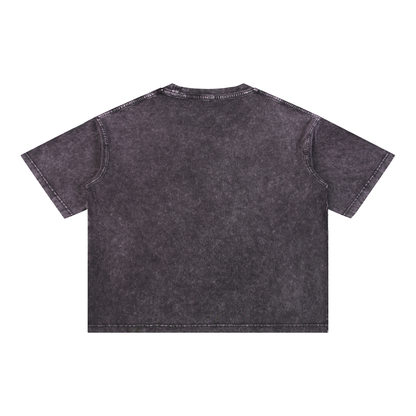 Mineral Wash Boxy Cotton T-Shirt For Men | MuddyStock Originals