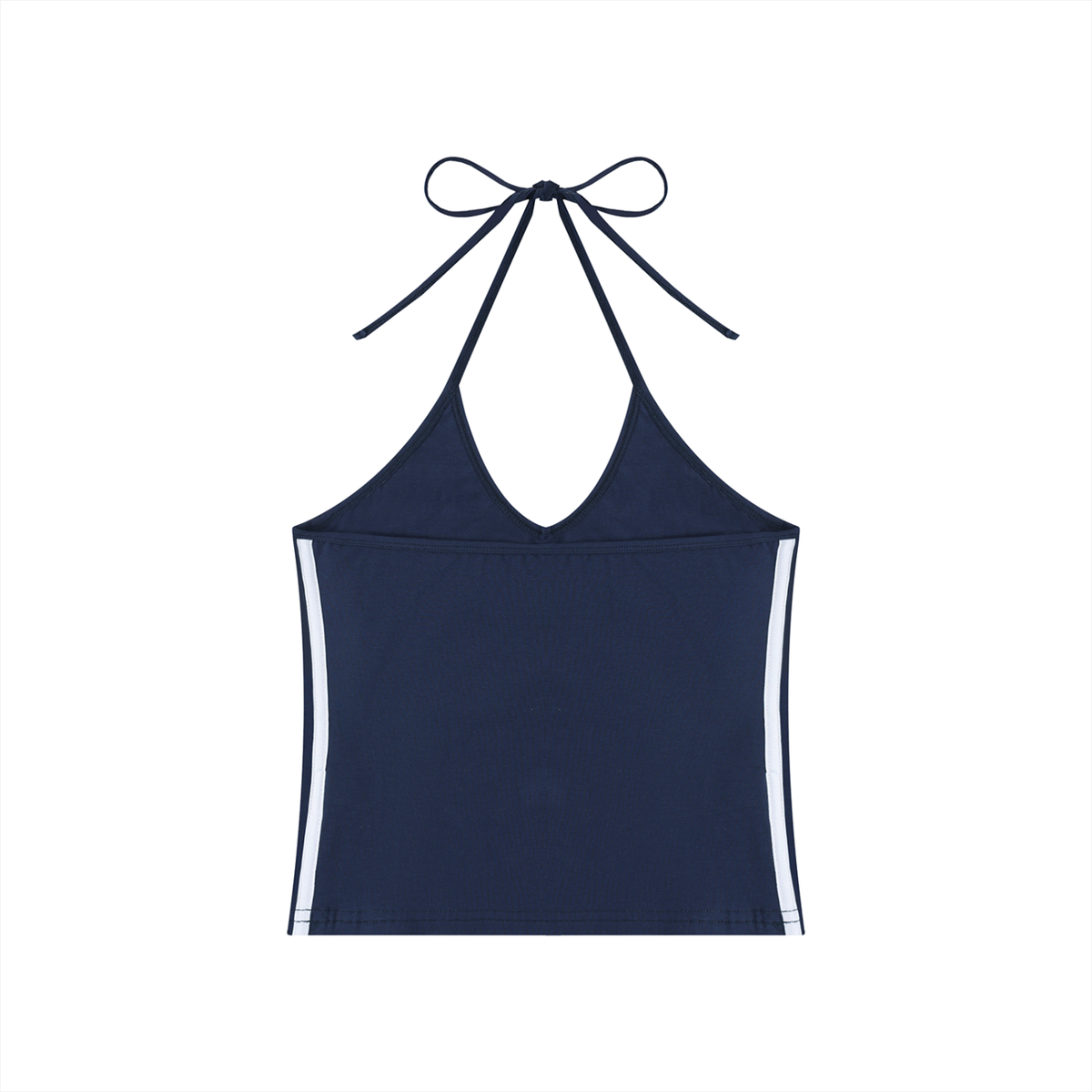 Women's Color Block Halter Crop Tank Top | MuddyStock Originals