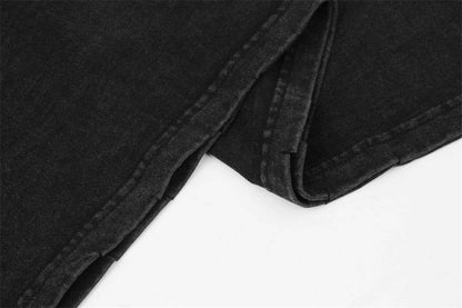 Distressed Letter Print Vest Men's Upperwear MuddyStock
