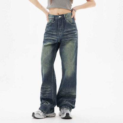 Distressed High Street American Jeans For Women MuddyStock
