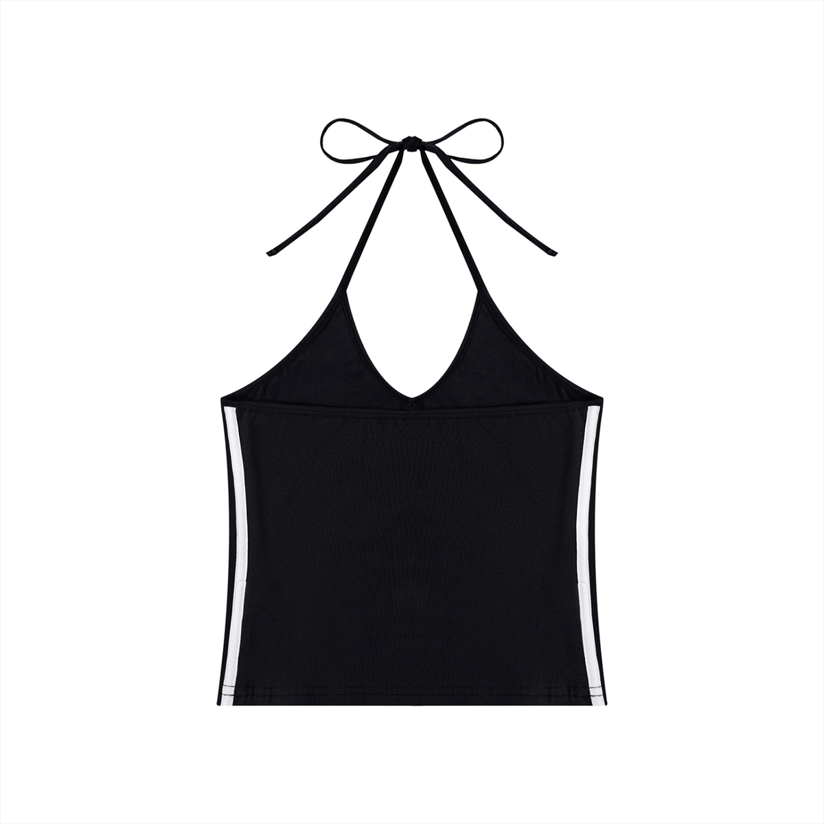 Women's Color Block Halter Crop Tank Top | MuddyStock Originals
