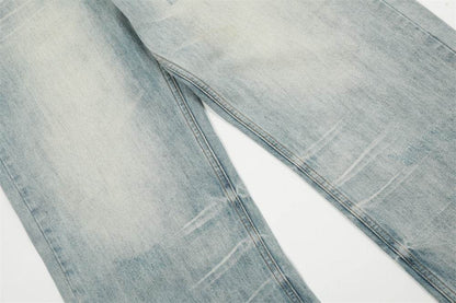 Vintage Washed Jeans For Men MuddyStock