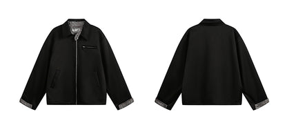 American Retro Short Lapel Jacket For Women MuddyStock