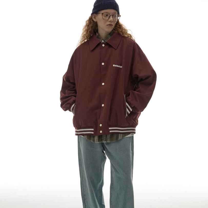 Loose Solid Color Jacket For Men And Women MuddyStock