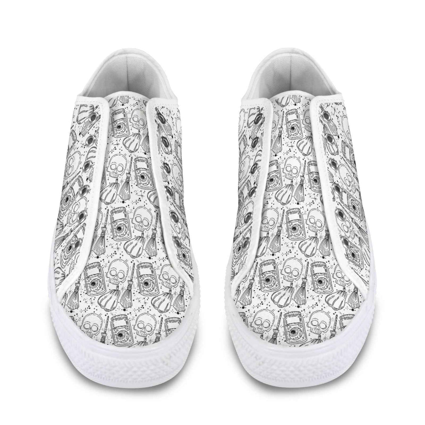 Seattle Low Top Men's Shoes With Abstract Design
