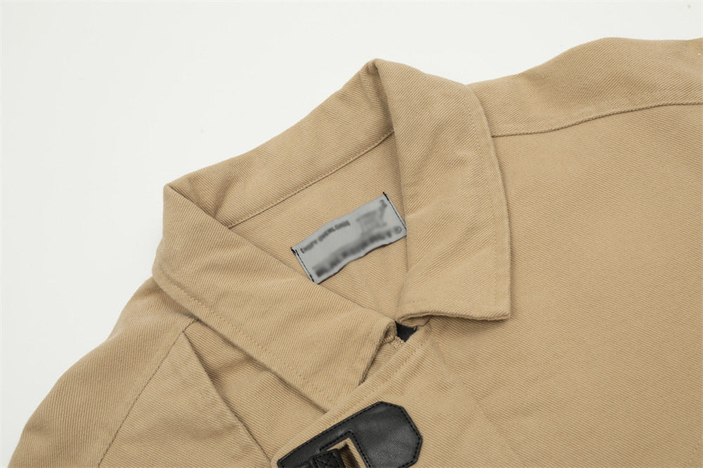 Men's Design Irregular Button Loose Jacket