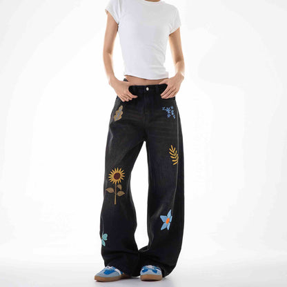 Casual Loose Wide-leg Pants For Women MuddyStock