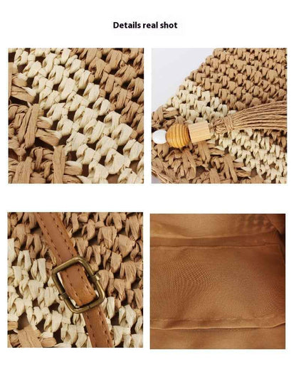 Retro Women's Hand-woven Bag null