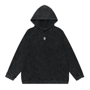 Embroidery Burr Patchwork Sweater For Women Black