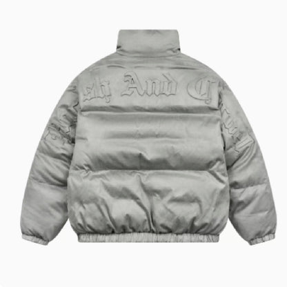 Men's Warm Suede Jacket Grey MuddyStock