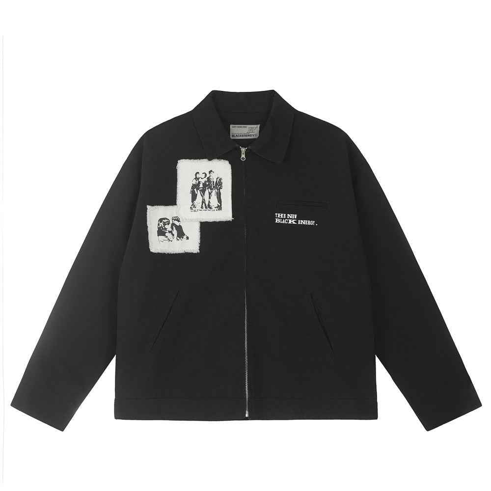 Retro Canvas Jacket For Men And Women MuddyStock