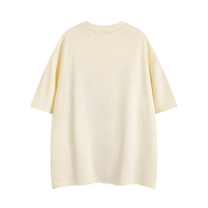 Retro Dancing Crowd Printed Short-sleeved T-shirt For Men MuddyStock