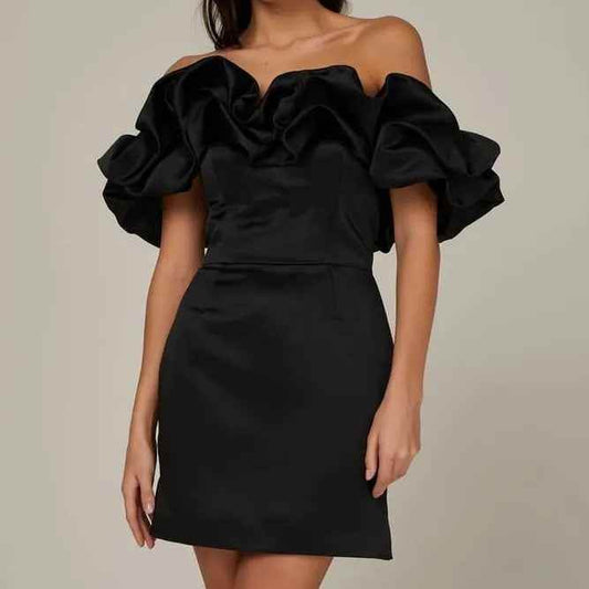 Women's Shoulder High-end Temperament Formal Dress MuddyStock