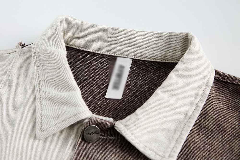 Patchwork Irregular Coat For Woman | MuddyStock Originals MuddyStock