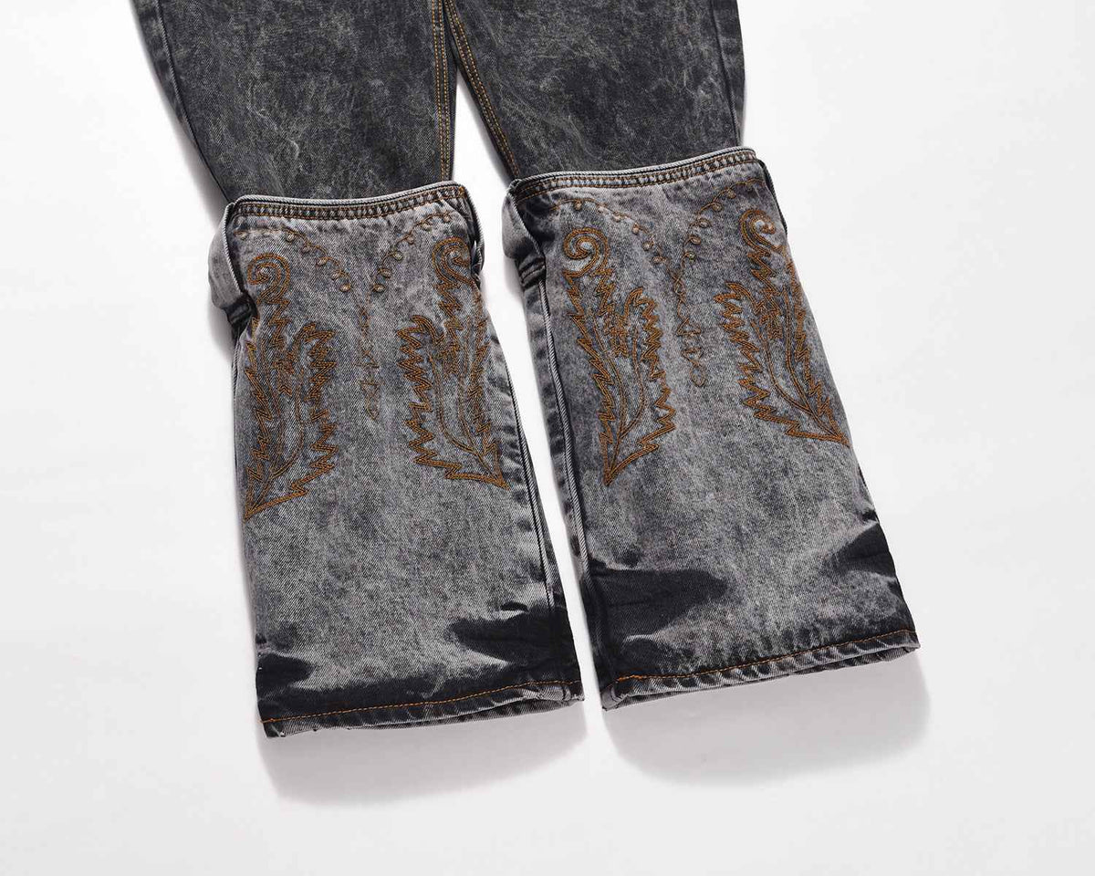 Unique Design Straight Pants For Men And Women
