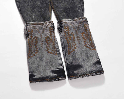 Unique Design Straight Pants For Men And Women