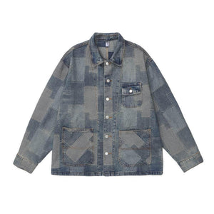 The Old Cowboy Jacket For Men And Women Blue Gray