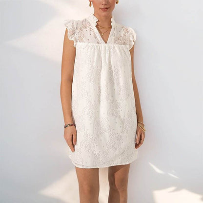 European and American minimalist lace dress | MuddyStock Originals MuddyStock