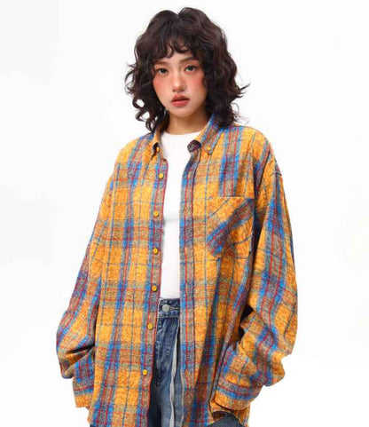 Plaid Shirt For Women null