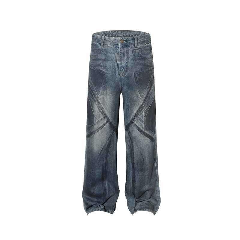 High Street Washed Jeans For Men And Women MuddyStock