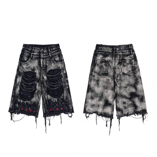 Mens Cropped Denim Jeans