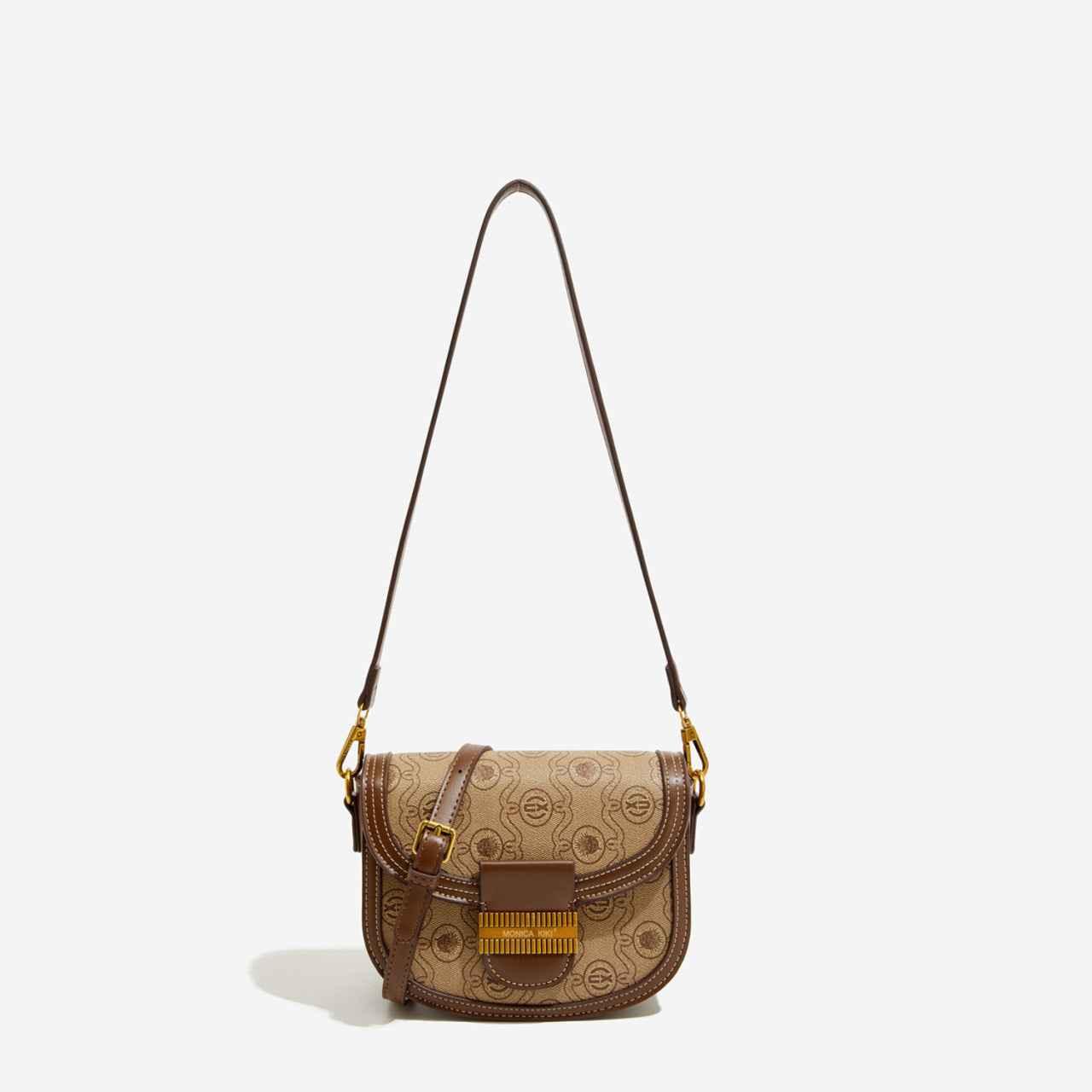 Retro High Sense Saddle Bag null
