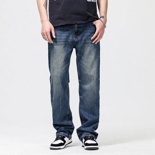 American High Street Washed Jeans For Men MuddyStock