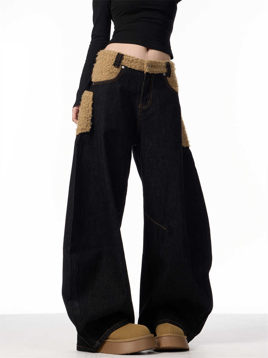 Inside-out Wear Stitching Jeans For Women