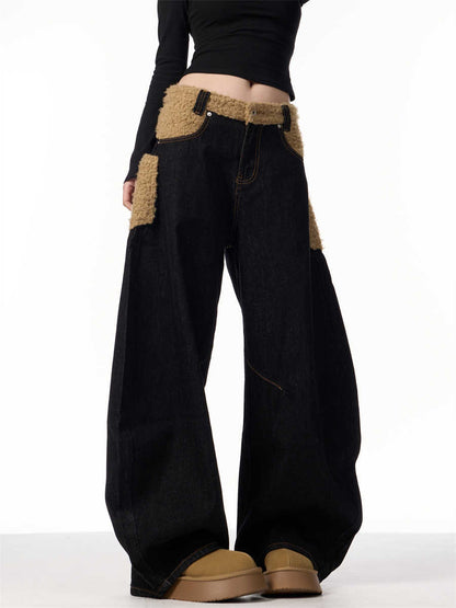 Inside-out Wear Stitching Jeans For Women