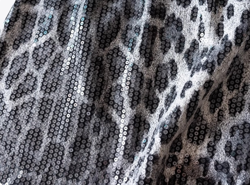 Leopard Print A- Line Skirt For Women All Products