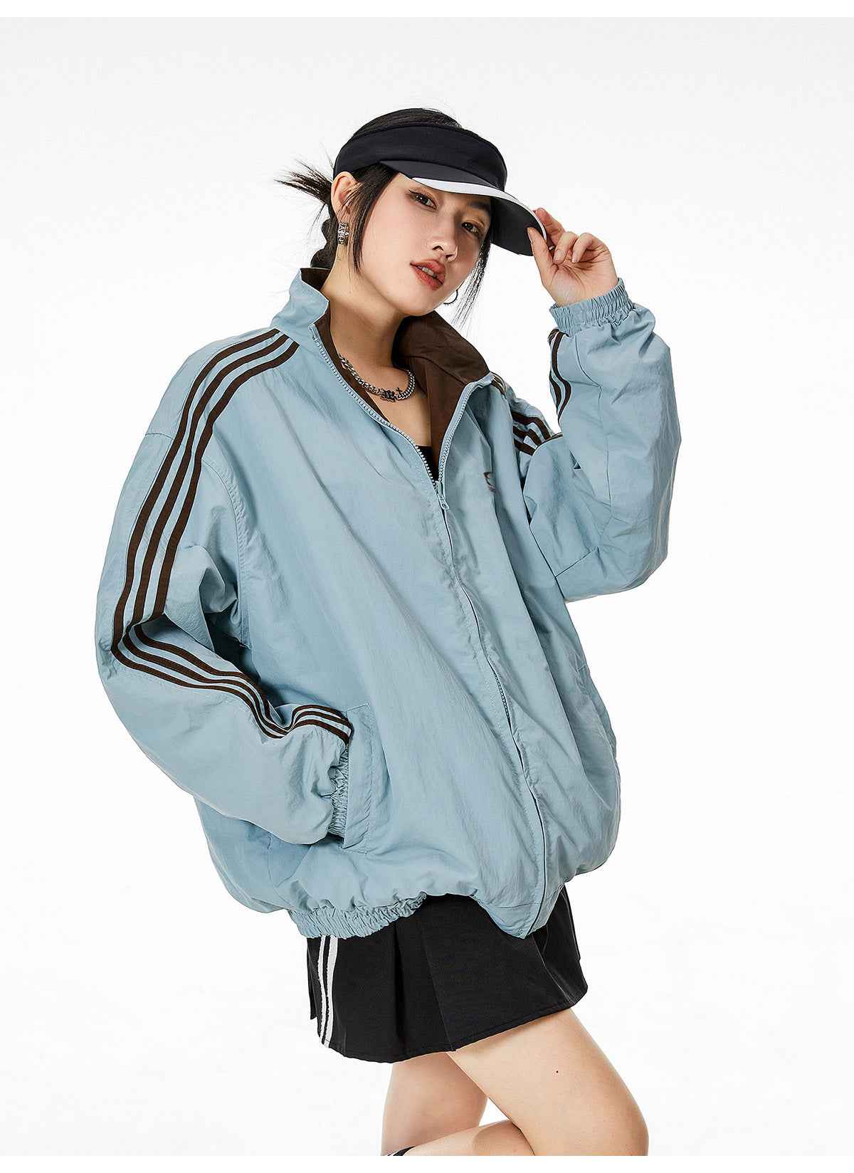 Women's Double-sided Loose Leisure Sports Jacket MuddyStock