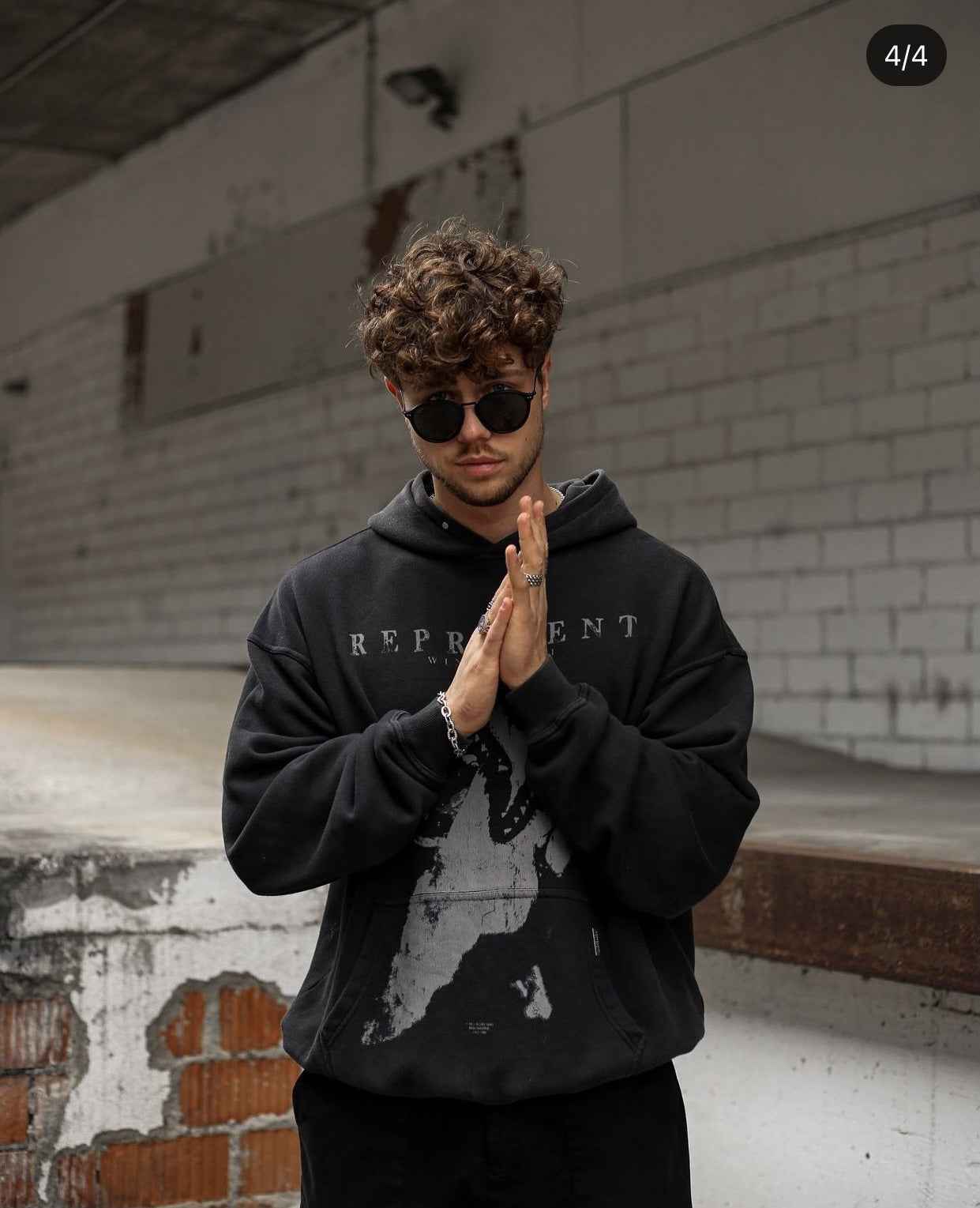 Men's Printed Hoodie MuddyStock