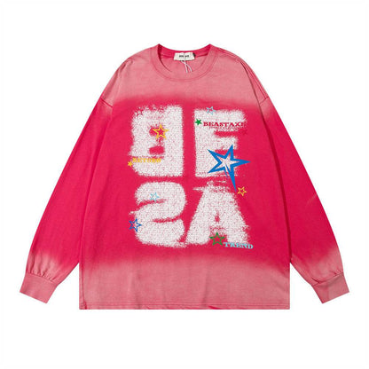 Fashion Letter Printed Cotton T-shirt For Both Men And Women MuddyStock