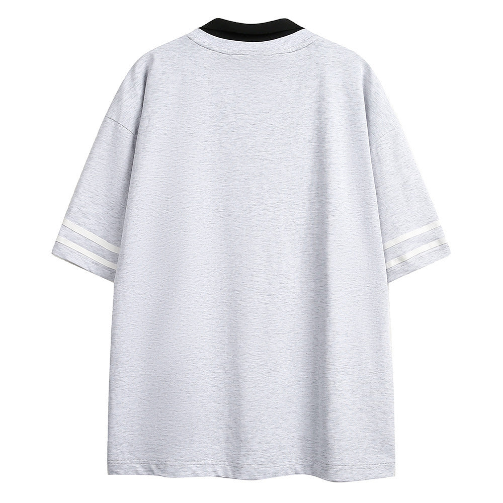 Men's Fashion Casual Short Sleeve T-shirt Top