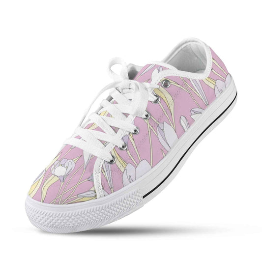 Seattle Low Top Women's Abstract Shoes White