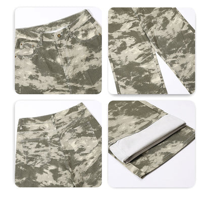 All-matching Baggy Straight Trousers For Men MuddyStock All Products
