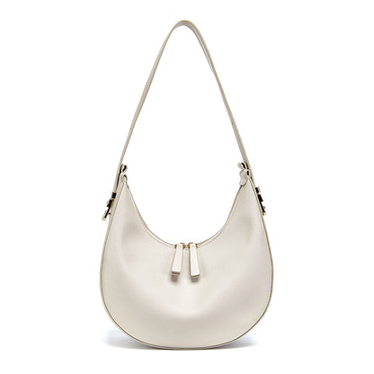 Commute Shoulder Messenger Bag For Women Gray White
