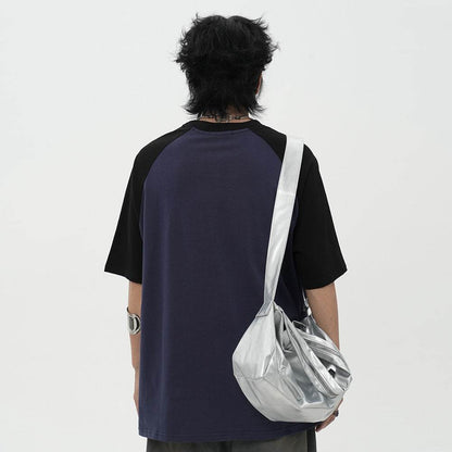 Letter Print Short-sleeve T-shirt Men MuddyStock