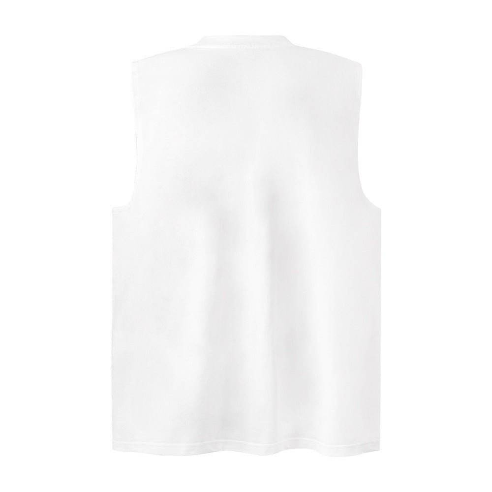 Fashion Stitching Mesh Waistcoat Sports Vest For Men MuddyStock