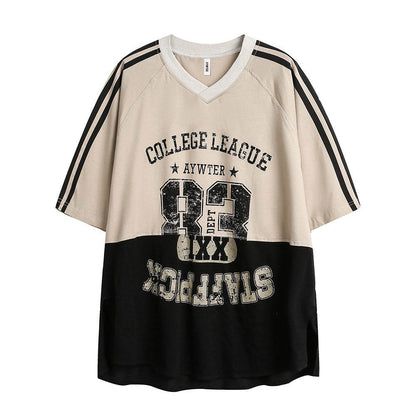 Casual Sports Loose Tops For Women MuddyStock